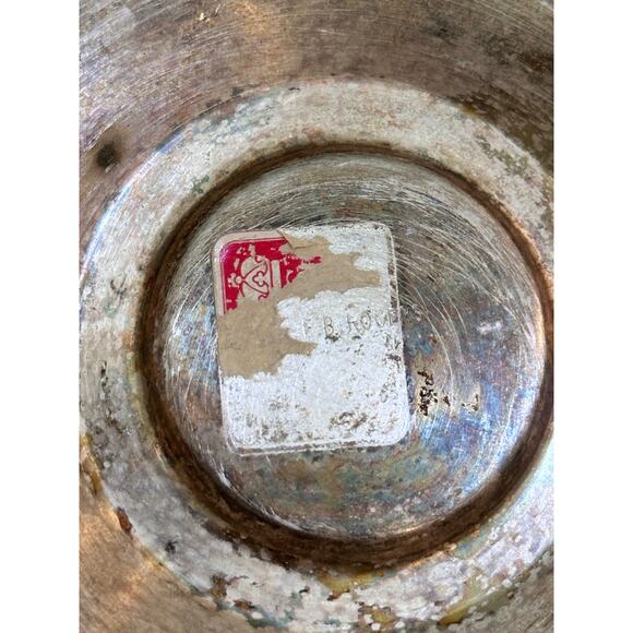 Vintage Silver Plate Carafe Coffee Tea Holder Stand - Picture 10 of 13